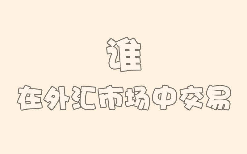 外汇入门指南:外汇市场谁在参与(图1) 外汇入门指南:外汇市场谁在参与(图1)